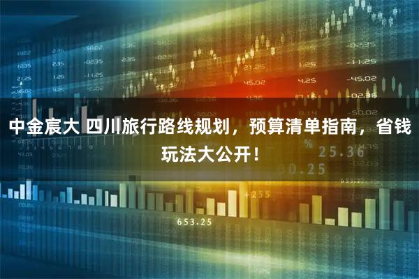 中金宸大 四川旅行路线规划，预算清单指南，省钱玩法大公开！